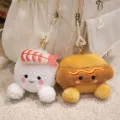 Мягкие мини-плюшевые брелки с животными для рекламных подарков