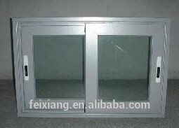 Aluminium casement window