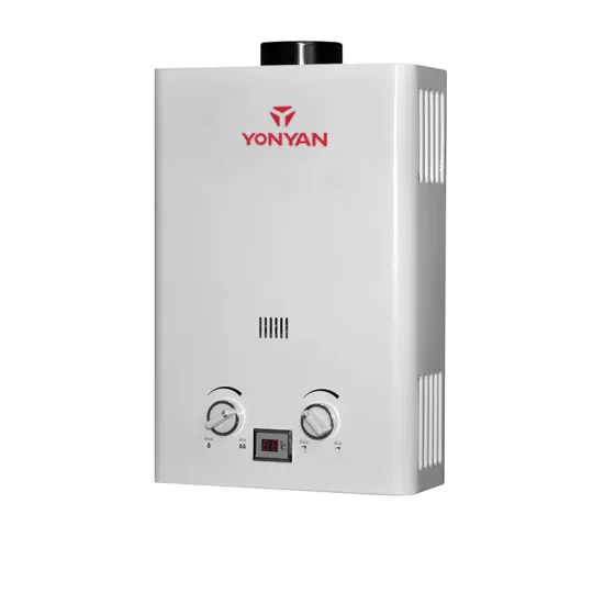 plastic housing material wall mounted gas water heater