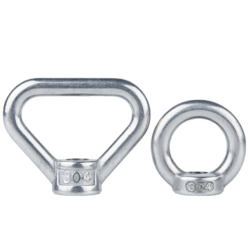 High Quality Stainless Steel Triangle Lifting Eye Nuts: DIN582 Standards in 304, 316, and 316L Grades