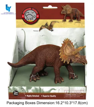 plastic Triceratops toys