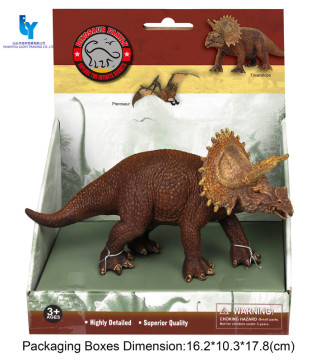 plastic Triceratops toys
