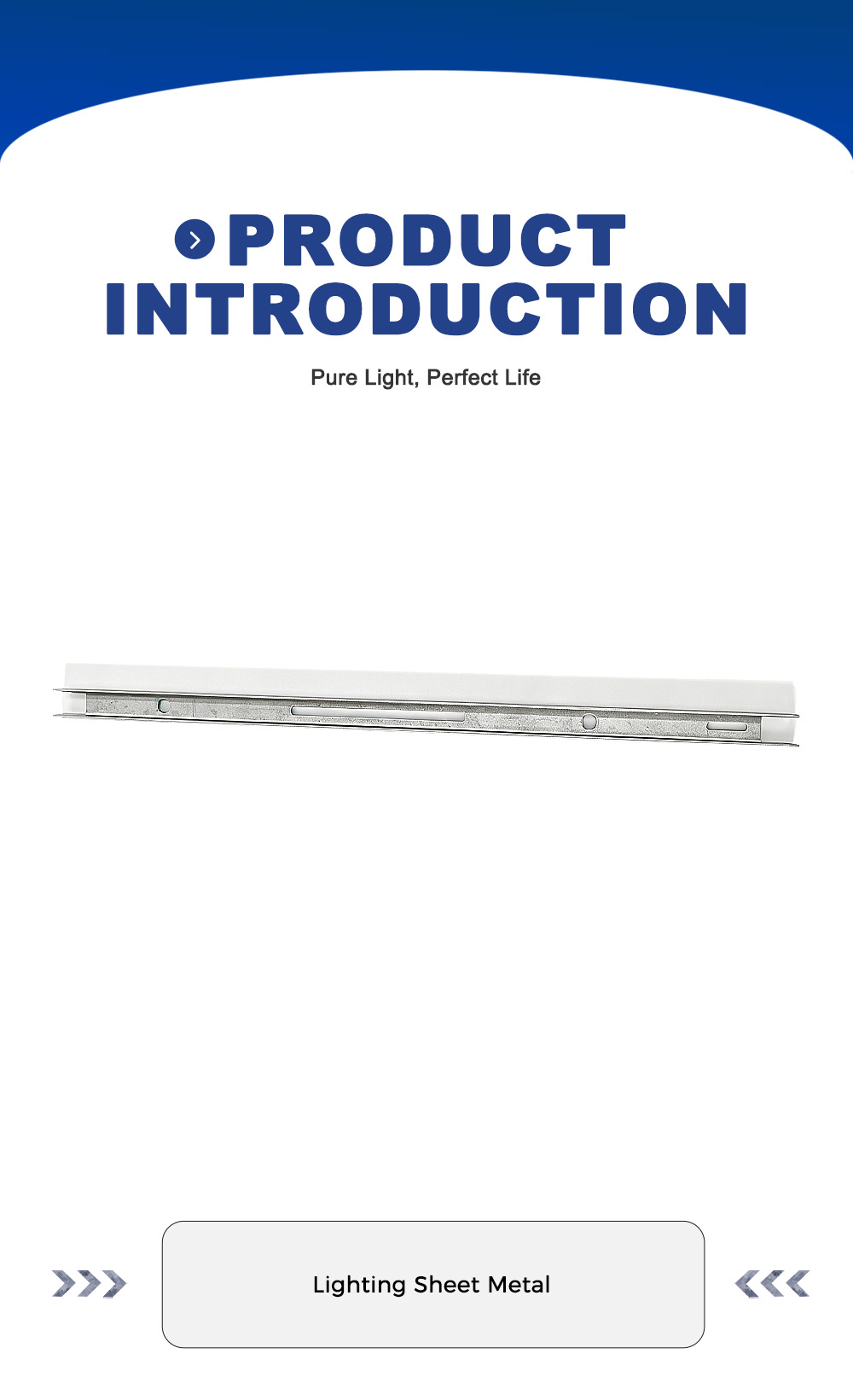 Long Slotted Metal Bracket x