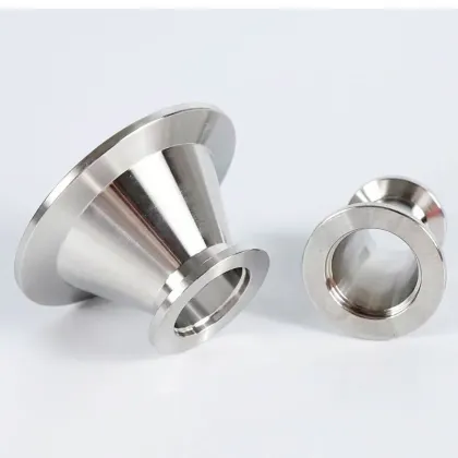 Stainless steel KF warp joint