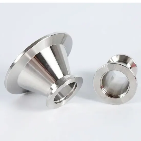 Stainless steel KF warp joint