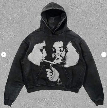Custom Blank Fleece Boys Hoodie: Wholesale Cropped Acid Wash Hoodie for Hip Hop Style Printing