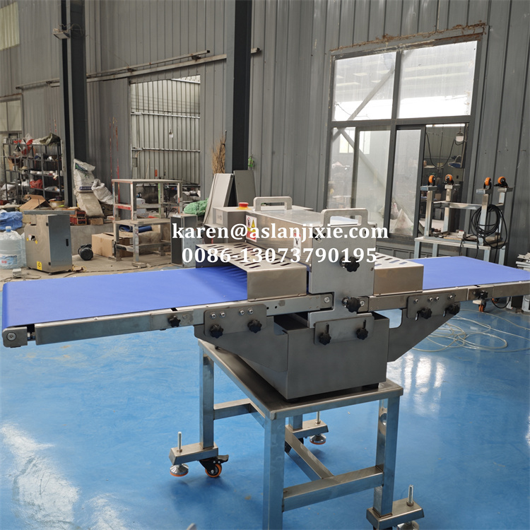 Beef Slitting and Stripping Machine: Fresh Meat Dicing Equipment