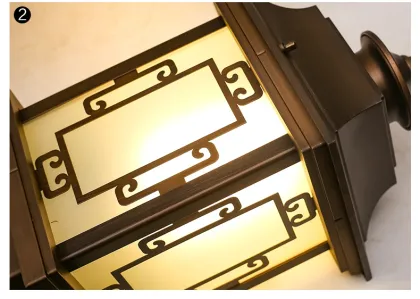 Outdoor LED Main Gate Pillar Light