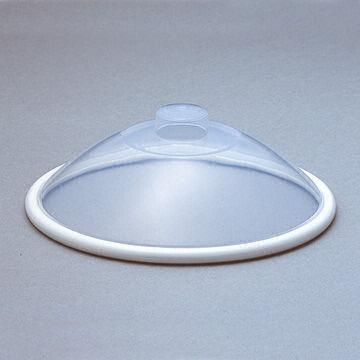 Plastic Microwave Oil-proof Lid, Made of PP, Used in Bowl or Plate