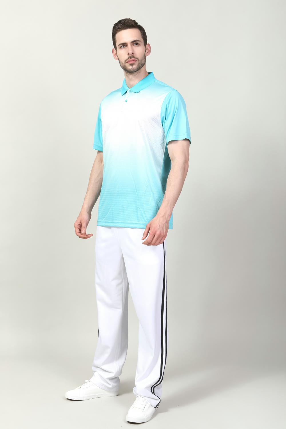 MEN'S SHORT SLEEVE DIGITAL PRINTED GOLFER