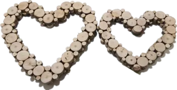Wholesale popular natural willow heart wreath
