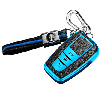 Soft TPU Protect Cover for Toyota CAMRY PRADO C-HR IZOA AVALON Car Keys