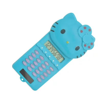 Cartoon Hello Kitty Shape Sliding Calculator