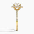 Classic Round Cut Lab Diamond လက်စွပ်