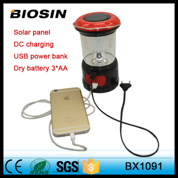 Solar panel camping light factory price led lamps for home