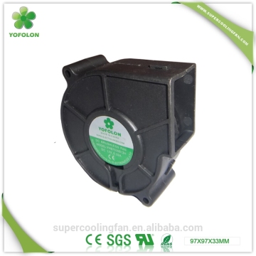 97x97x33mm 12V high flow dc axial blower fan bbq blower fan