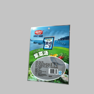 OEM Zipper Top Plastic Printed Food Package Bag with Logo