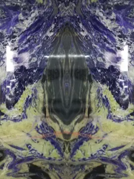 Semi Precious stone Big Blue sodalite