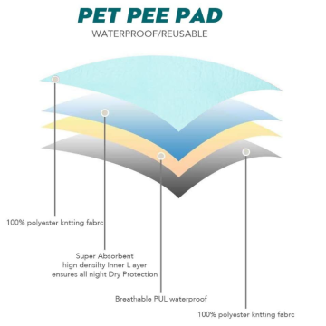 Miếng pee tái sử dụng cho những con chó lớn