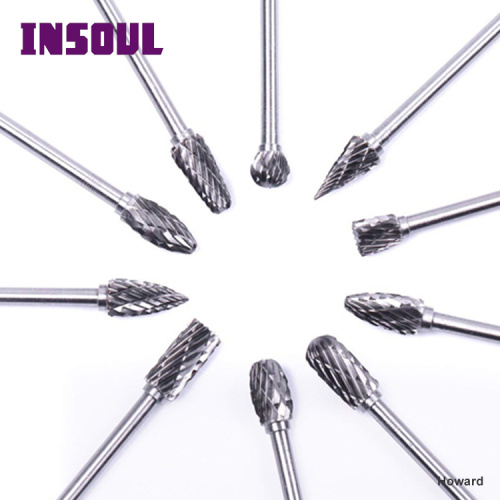 Rebarbas de metal duro de alto desempenho para uso de precisão