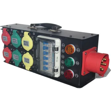 Portable 6-Way 16A Waterproof Power Box for Stage and New Styles