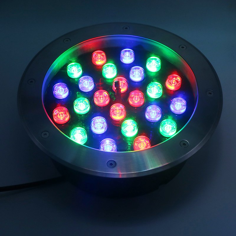 24w Rgb Buried Lights