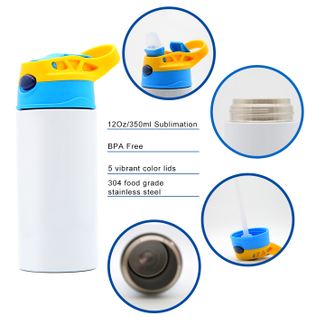 Customizable 12oz Sublimation Kids' Stainless Steel Water Bottles and Tumblers