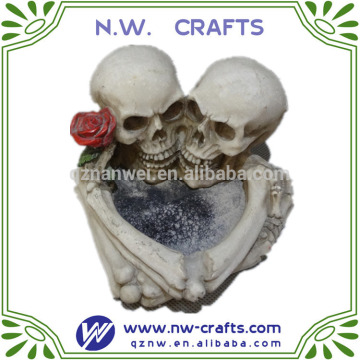 wholesale halloween skull decoration candle holder