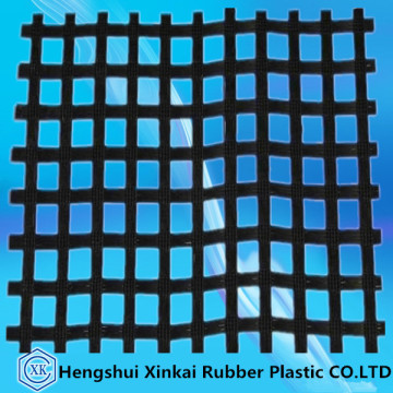 PET geogrid reinforcment high tensile strength polyester biaxial subgrade geogrid