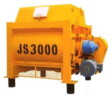 JS3000 Large Capacity Twin Shaft Concrete Mixer