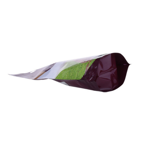 Recycling Green Plastic pet food pack stand up pouch