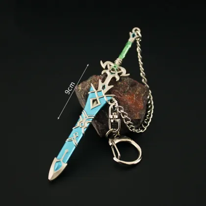 Anime Samurai Swords Keychain for Boys - Weapon Soul Chasing Stick Toy