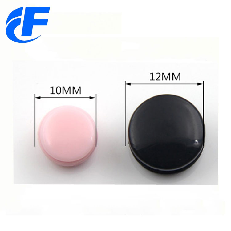 Wholesale four parts double cap plastic snap buttons