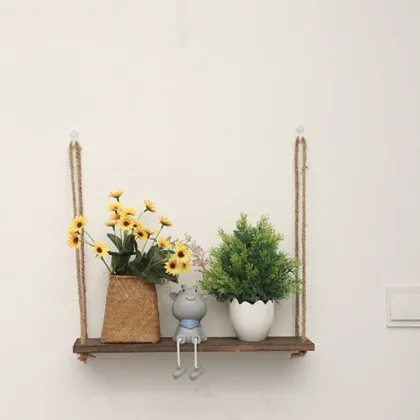 Wood Shelves Furniture Floating Wall Shelf