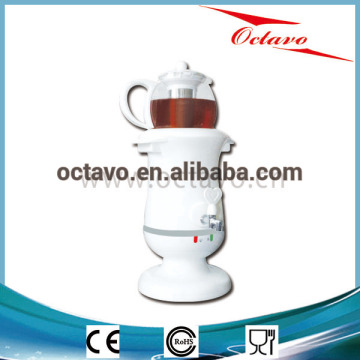 Electric samovar with tracery on tea pot and body OC-2163