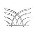 stainless steel cutlery napkin holder