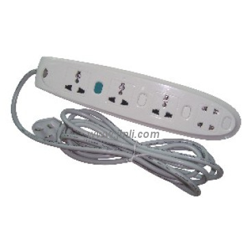 4G extension socket with one button