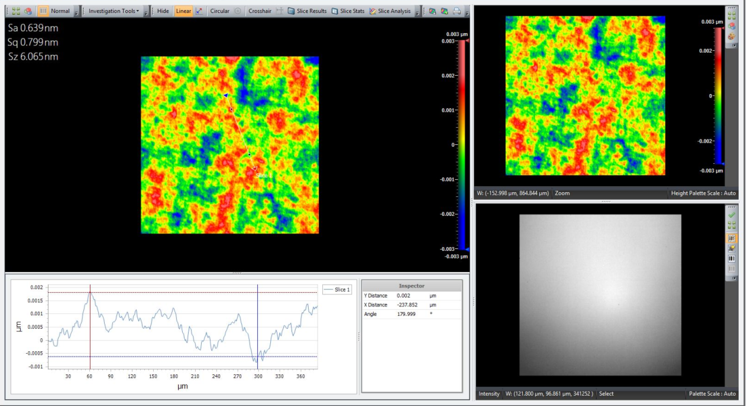 surface roughness