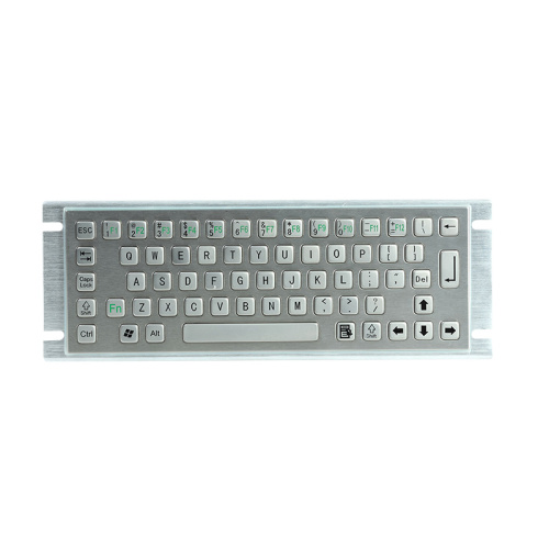 IP65 Waterproof Industrial Mini Keyboard With Trackball / F