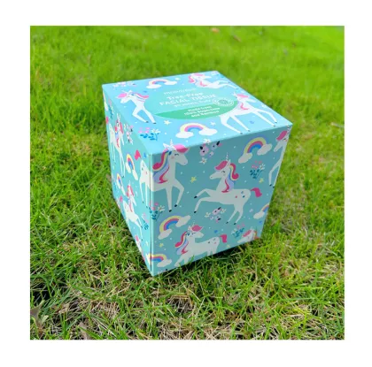 Upright Cube Boxed Format Cube Box Facial Tissue
