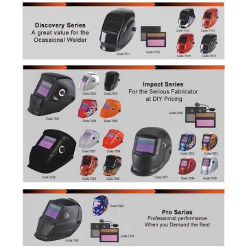 Custom variable light welding helmet code.7063