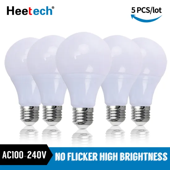 5pcs/lot LED Blub Lamp E27 LED Light Blub 3W 5W 7W 9W 12W 15W 18W Lampada Spotlight Table Lamp AC 110V 220V 240V Cold/Warm White