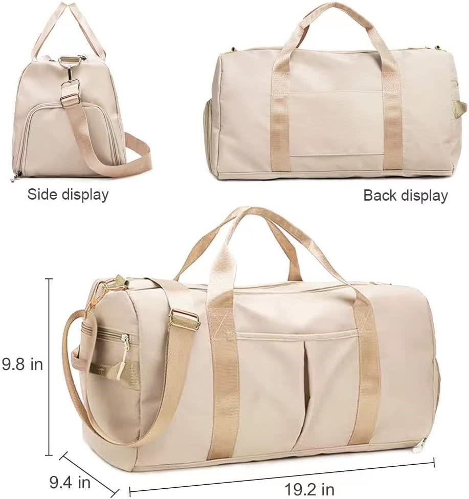 Duffel Bag With Shoes Compartment