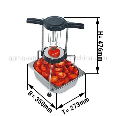 Commercial Fruit Cutter Tomato Mixer Manual Tomato Slicer