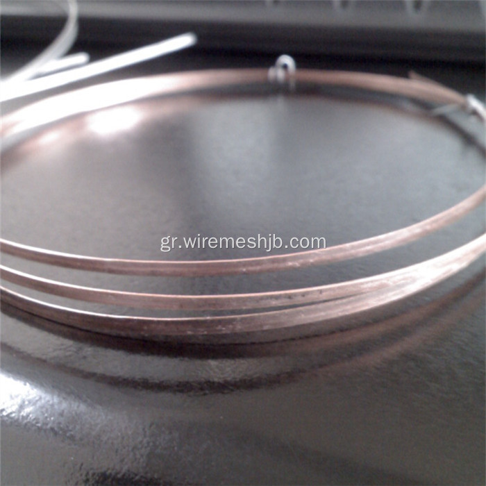 0.6MMX2.8MM SS304 Flat Steel Wire Για μαγικό δαχτυλίδι