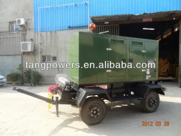 2014 New! 80kw mobile trailer mounted generator
