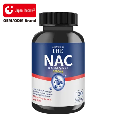 NAC Tablets Antioxidant Liver Respiratory Support
