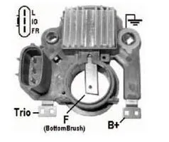 IM318 Alterntor voltage regulator ,318 A5TA1191 AHG27,31100P2FC01 31100P2FC02 A5TA1191ZC 