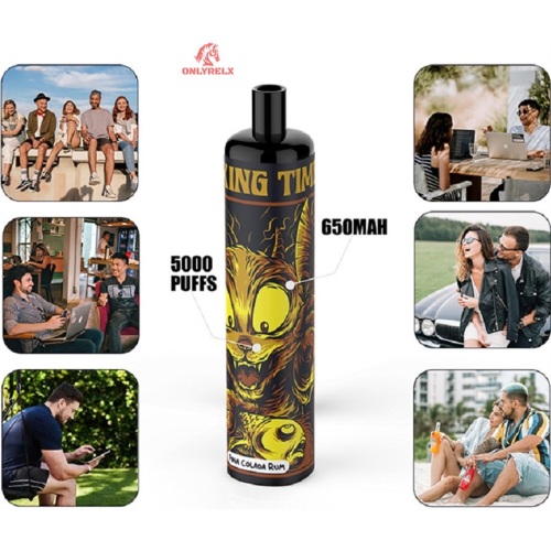 Vape Pods Onlyrelx OEM Disposable e-cigarette Onlyrelx customized 5000puffs Factory