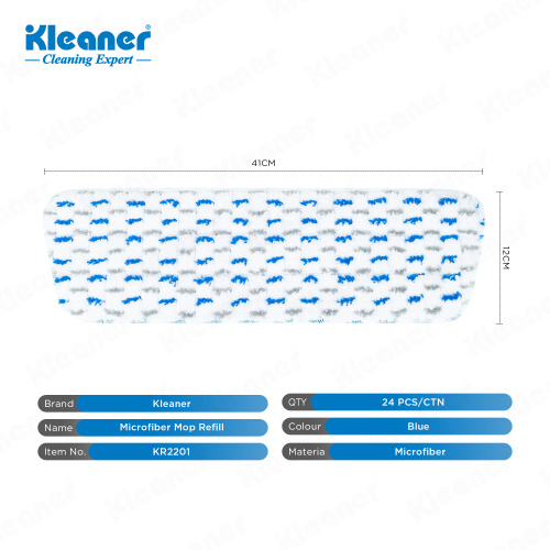 Recarga de esfregona plana de microfibra KR2201 Kleaner
